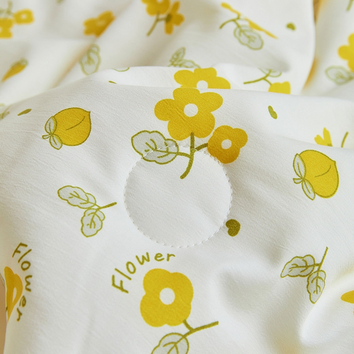 91家纺网 家纺一手货源 找家纺 卡斯诺家纺馆 2026新款水洗棉麻双层纱夏被夏凉被空调被 烟雨霓裳