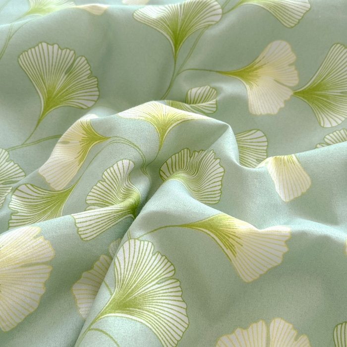 91家纺网 家纺一手货源 找家纺 卡斯诺家纺馆 2026新款水洗棉麻双层纱夏被夏凉被空调被 剪影