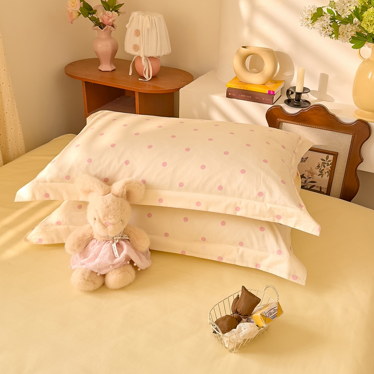 91家纺网 家纺一手货源 找家纺 （总）DoDo 兜兜 2026年全棉纯棉ins风小清新单品被套 被套单件