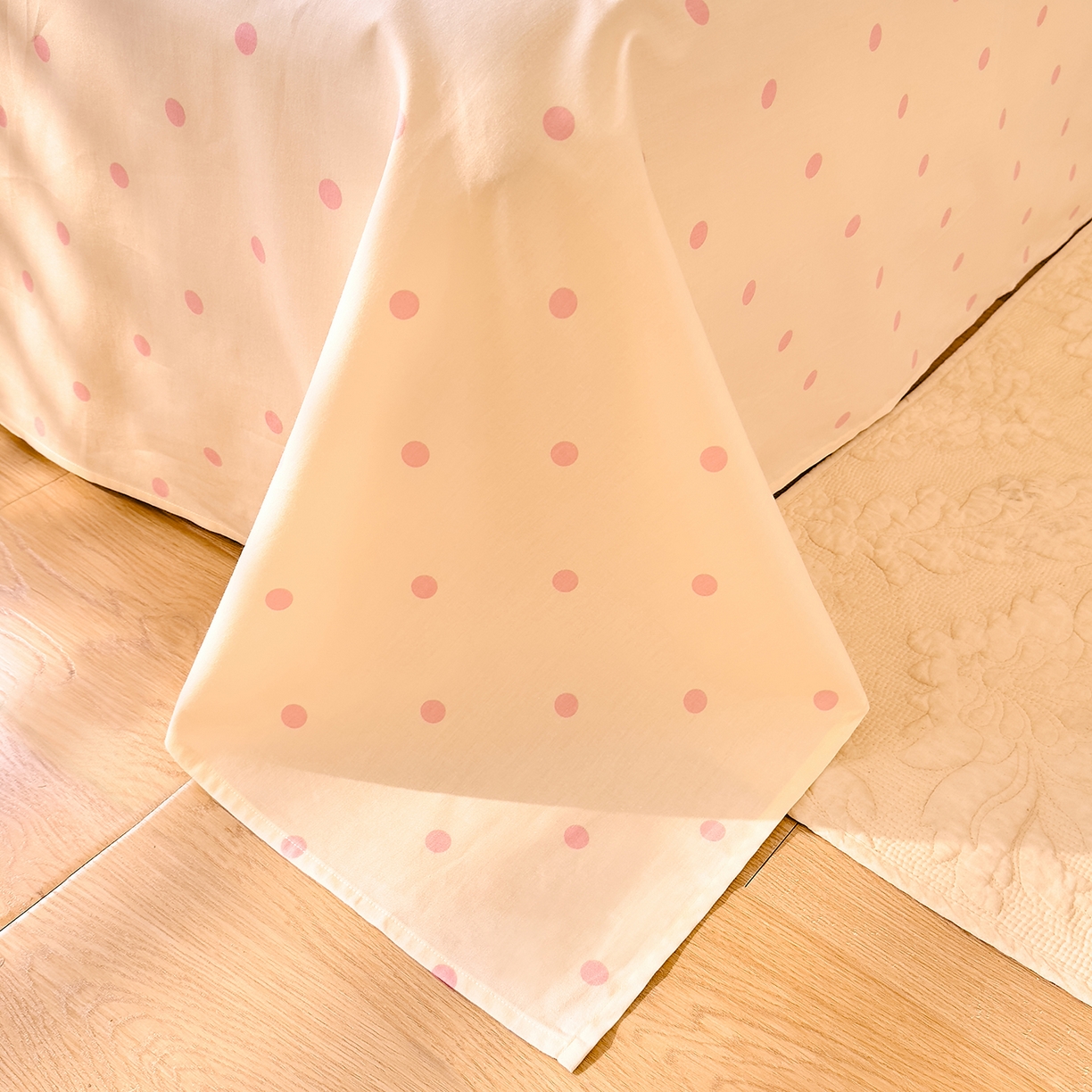 91家纺网 家纺一手货源 找家纺 （总）DoDo 兜兜 2026年全棉纯棉ins风小清新单品床单 床单单件