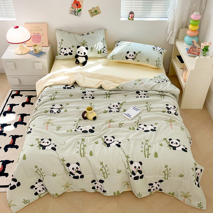 91家纺网 家纺一手货源 找家纺 （总）卡斯诺家纺馆 2026新款水洗云朵棉夏被夏凉被空调被