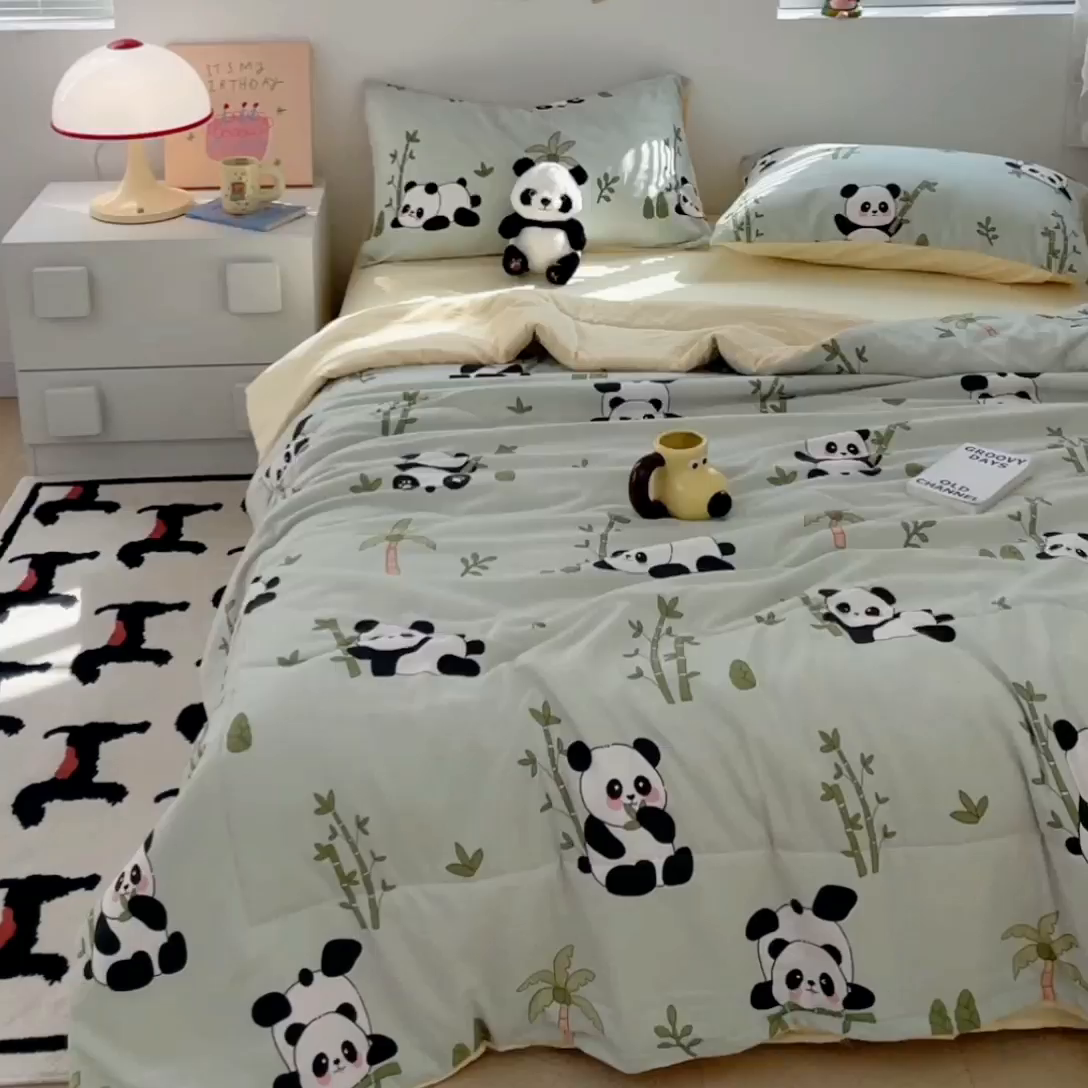 91家纺网 家纺一手货源 找家纺 （总）卡斯诺家纺馆 2026新款水洗云朵棉夏被夏凉被空调被