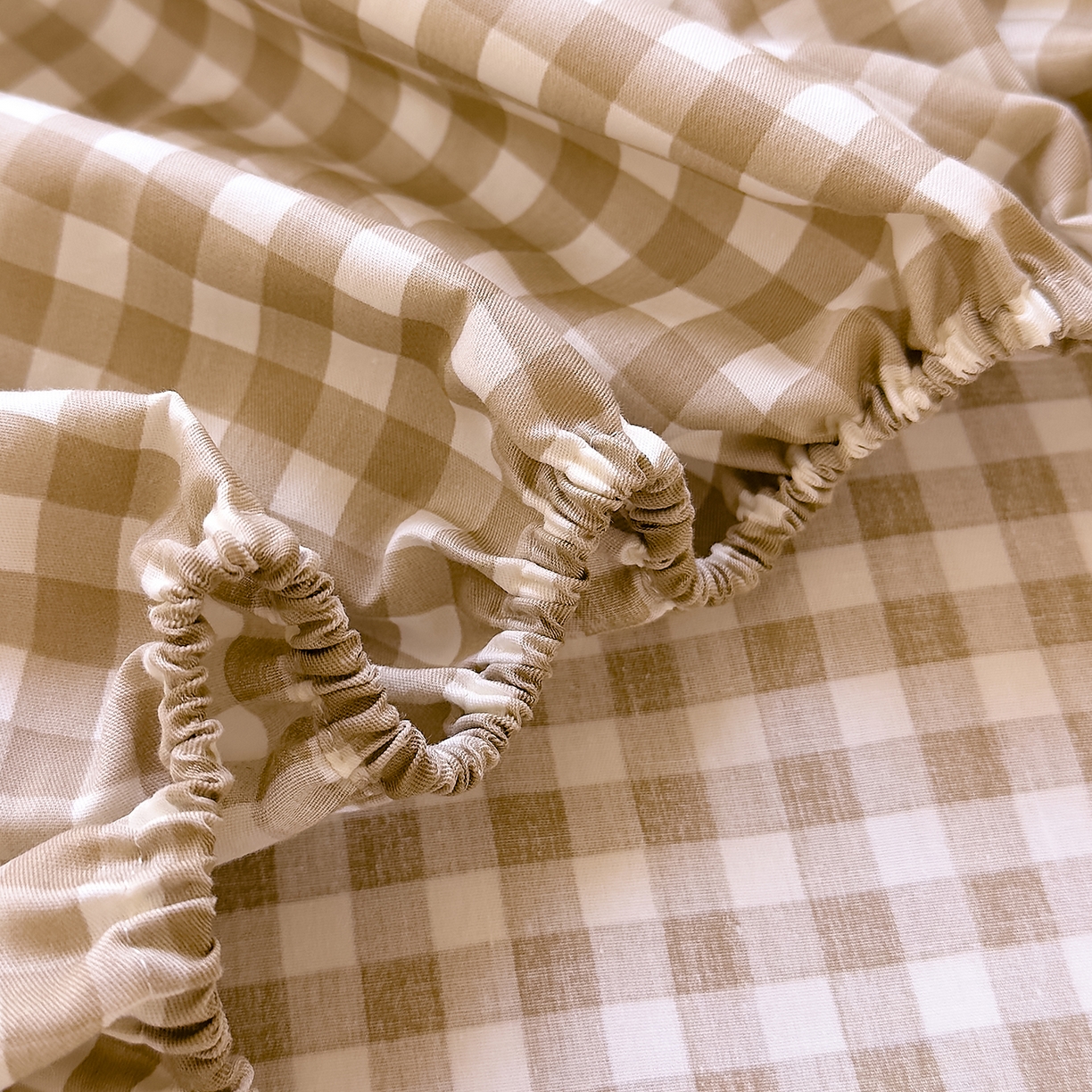 91家纺网 家纺一手货源 找家纺 DoDo 兜兜 2026年全棉纯棉ins风小清新单品床笠 床笠单件 太妃奶盖