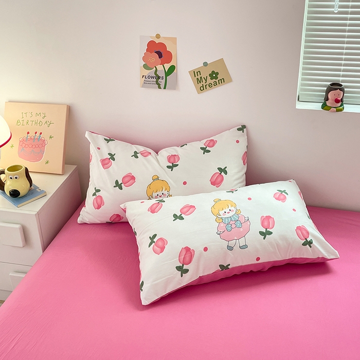 91家纺网 家纺一手货源 找家纺 卡斯诺家纺馆 2026新款水洗云朵棉夏被夏凉被空调被 花仙子