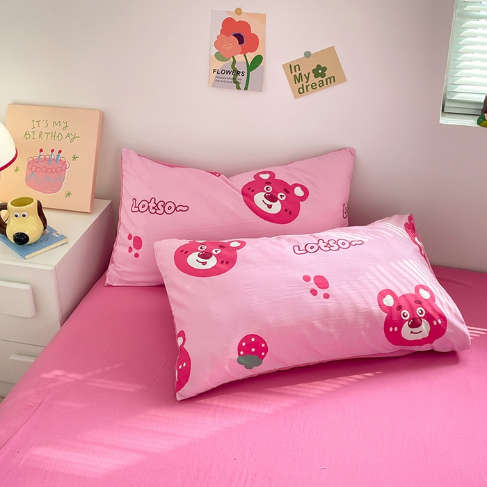 91家纺网 家纺一手货源 找家纺 卡斯诺家纺馆 2026新款水洗云朵棉夏被夏凉被空调被 幸运小熊