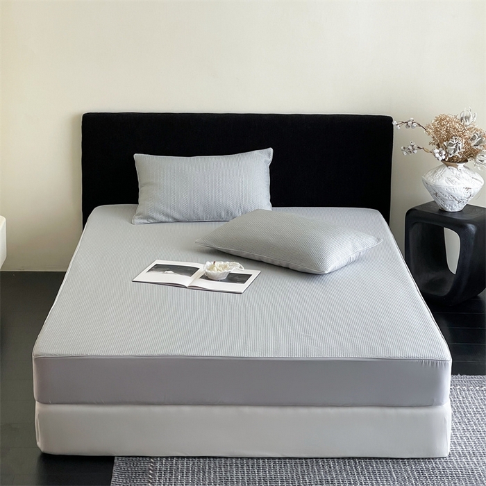 91家纺网 家纺一手货源 找家纺 赫帛 2025春夏新款日本ICE 3D Max进口冷感软凉席空调席 素编-灰