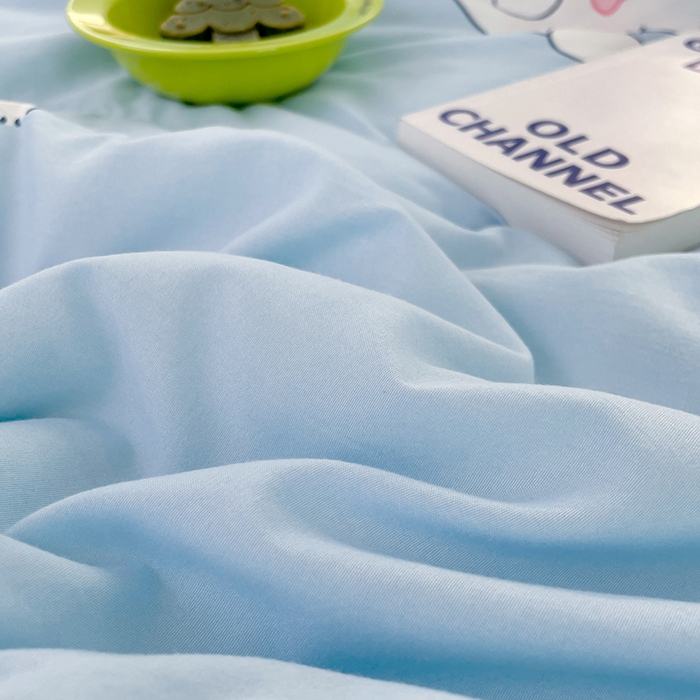 91家纺网 家纺一手货源 找家纺 卡斯诺家纺馆 2026新款水洗云朵棉夏被夏凉被空调被 萌兔日记