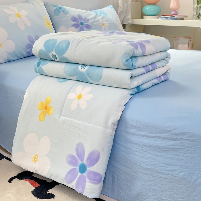 91家纺网 家纺一手货源 找家纺 （总）卡斯诺家纺馆 2026新款水洗云朵棉夏被夏凉被空调被