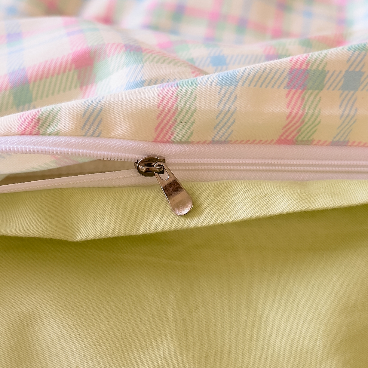 91家纺网 家纺一手货源 找家纺 DoDo 兜兜 2026年全棉纯棉ins风小清新单品被套 被套单件 彩虹奶盖