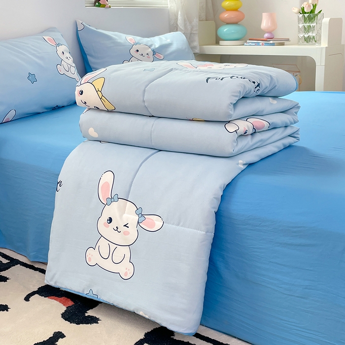 91家纺网 家纺一手货源 找家纺 （总）卡斯诺家纺馆 2026新款水洗云朵棉夏被夏凉被空调被