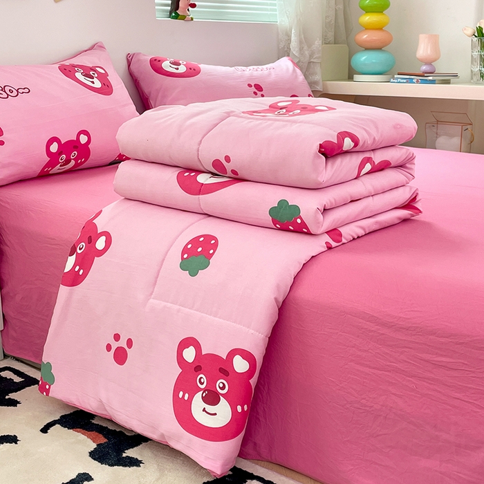 91家纺网 家纺一手货源 找家纺 （总）卡斯诺家纺馆 2026新款水洗云朵棉夏被夏凉被空调被