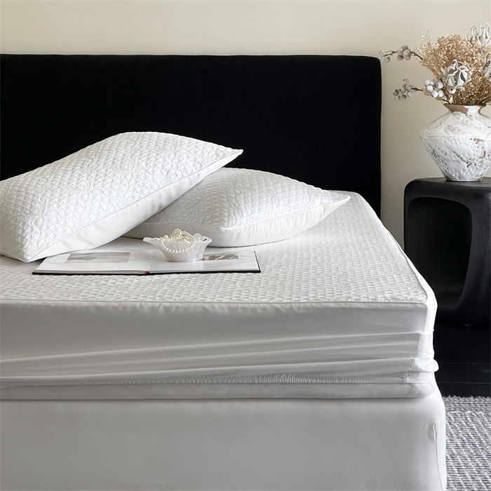 91家纺网 家纺一手货源 找家纺 赫帛 2025春夏新款日本ICE 3D Max进口冷感软凉席空调席 蝴蝶结-浅灰