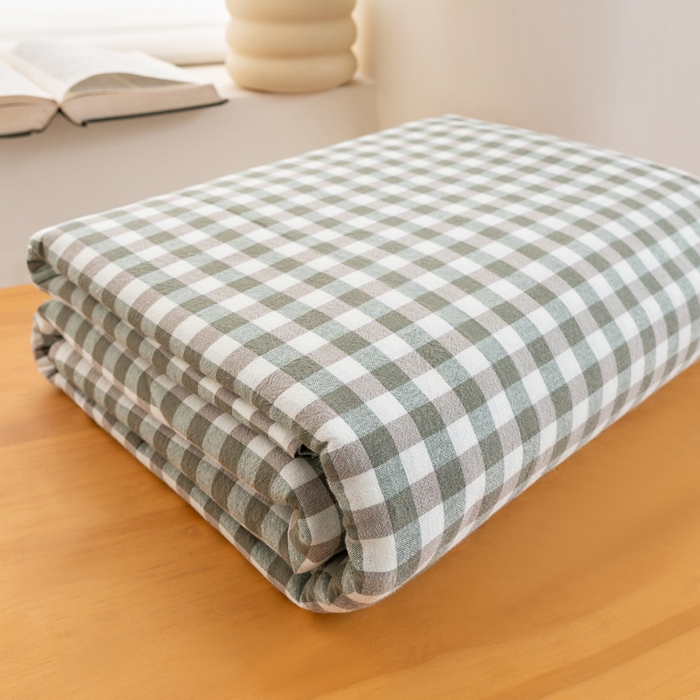 91家纺网 家纺一手货源 找家纺 （总）居美良品 2026新款100%全棉色织水洗棉A类纯棉床单单品床单床单单件