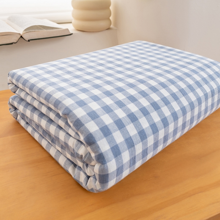 91家纺网 家纺一手货源 找家纺 （总）居美良品 2026新款100%全棉色织水洗棉A类纯棉床单单品床单床单单件