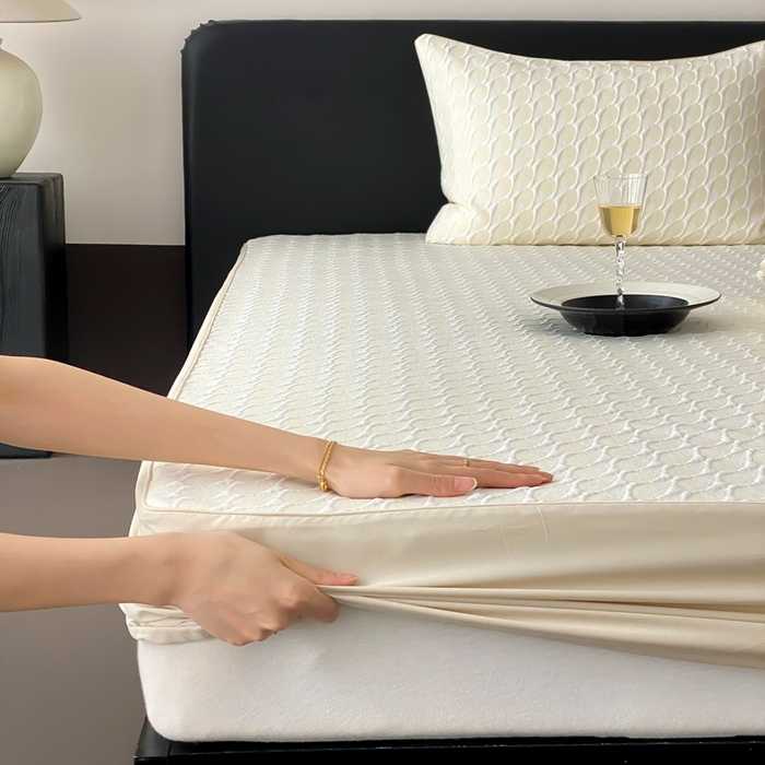 91家纺网 家纺一手货源 找家纺 赫帛 2025春夏新款日本ICE 3D Max进口冷感软凉席空调席 鎏金-黄