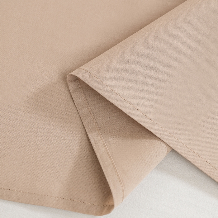 91家纺网 家纺一手货源 找家纺 居美良品 2026新款100%全棉色织水洗棉A类纯棉床单单品床单床单单件 香槟咖