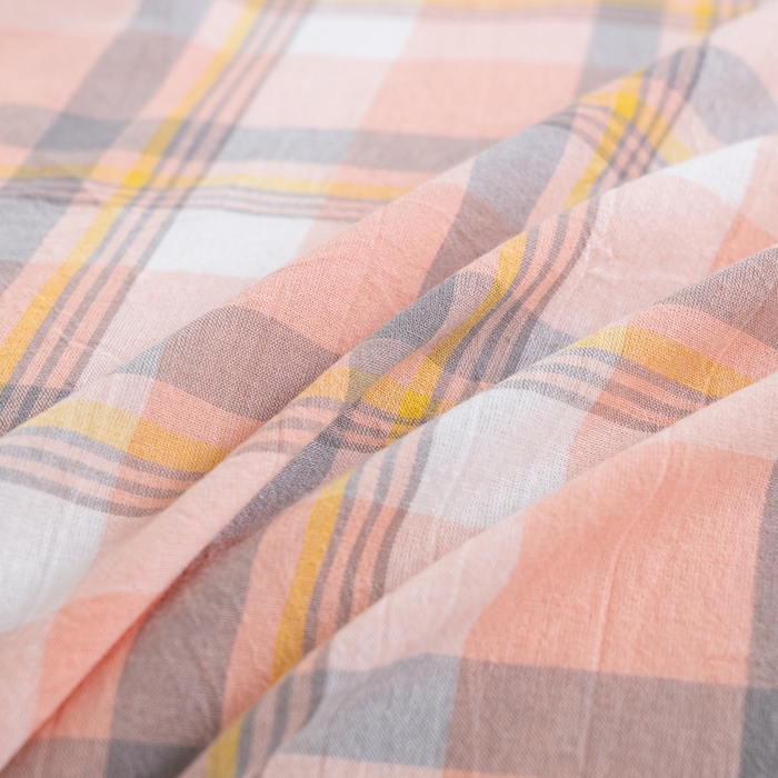 91家纺网 家纺一手货源 找家纺 居美良品 2026新款100%全棉色织水洗棉A类纯棉床单单品床单床单单件 静雅-玉