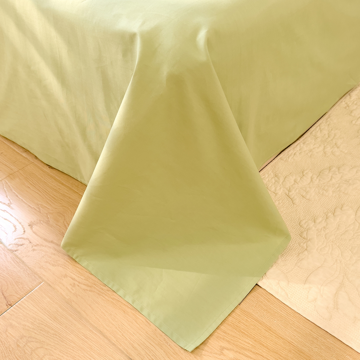 91家纺网 家纺一手货源 找家纺 DoDo 兜兜 2026年全棉纯棉ins风小清新四件套 青提奶盖-枕套1对格子