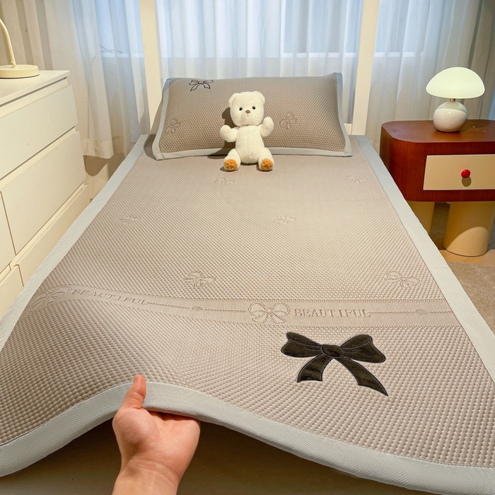 91家纺网 家纺一手货源 找家纺 （总）爱思凯家纺 2026新款【学生】PE冰豆豆凉席席子-绮梦系列-床席款