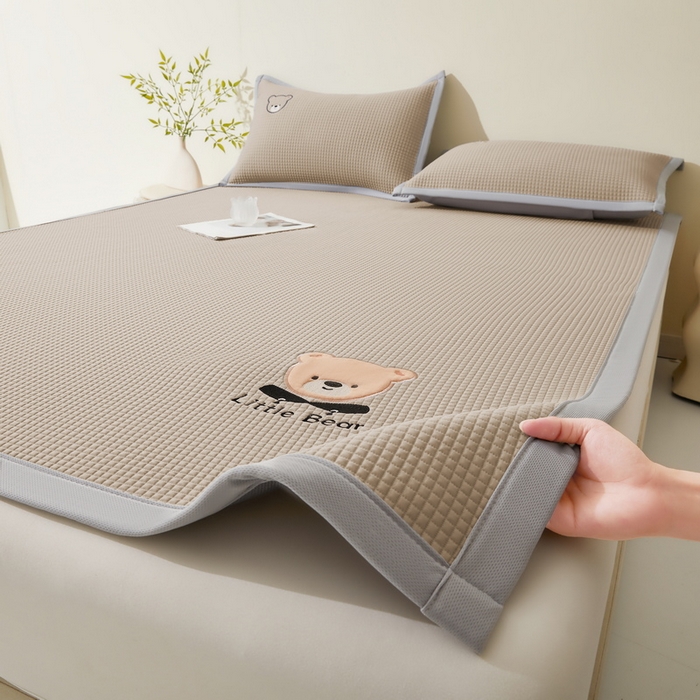 91家纺网 家纺一手货源 找家纺 （总）爱思凯家纺 2025新款花边-泡泡棉夹棉床笠