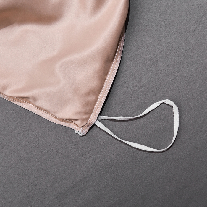 91家纺网 家纺一手货源 找家纺 首尔家纺 2026春夏新款水洗真丝绣花四件套寐系列 太妃咖