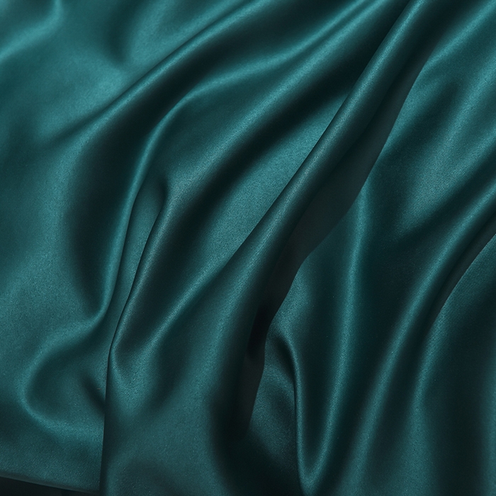 91家纺网 家纺一手货源 找家纺 首尔家纺 2026春夏新款水洗真丝绣花四件套寐系列 原野绿