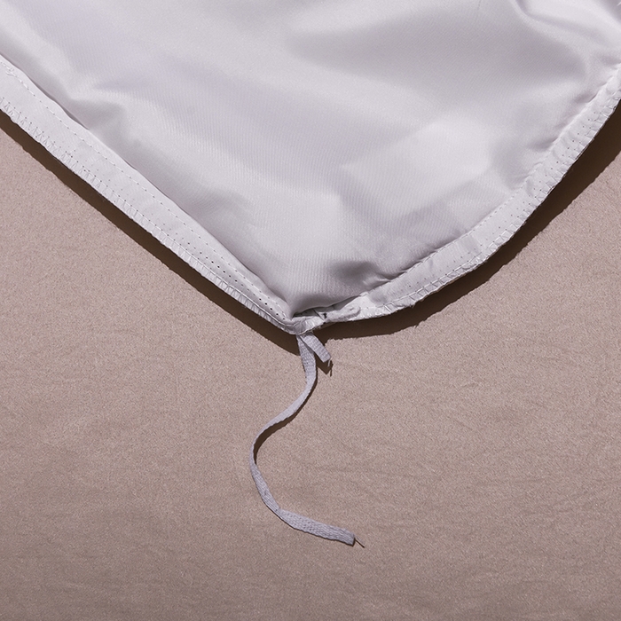 91家纺网 家纺一手货源 找家纺 首尔家纺 2026春夏新款水洗真丝绣花四件套寐系列 本白