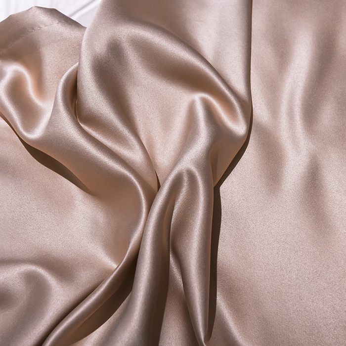 91家纺网 家纺一手货源 找家纺 首尔家纺 2026春夏新款水洗真丝绣花四件套寐系列 本白