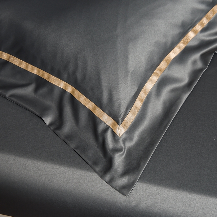 91家纺网 家纺一手货源 找家纺 （总）首尔家纺 2026新款水洗真丝绣花四件套H系列