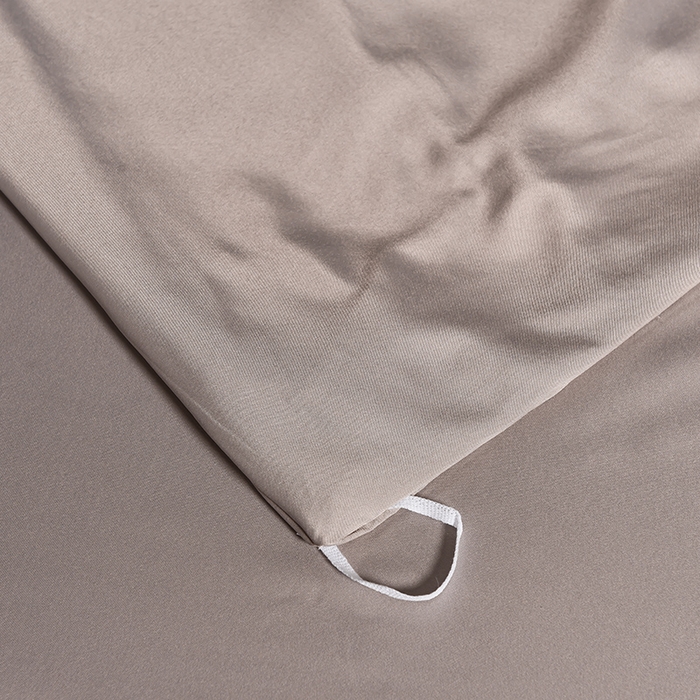 91家纺网 家纺一手货源 找家纺 首尔家纺 2026新款水洗真丝绣花四件套H系列 H-浅卡其