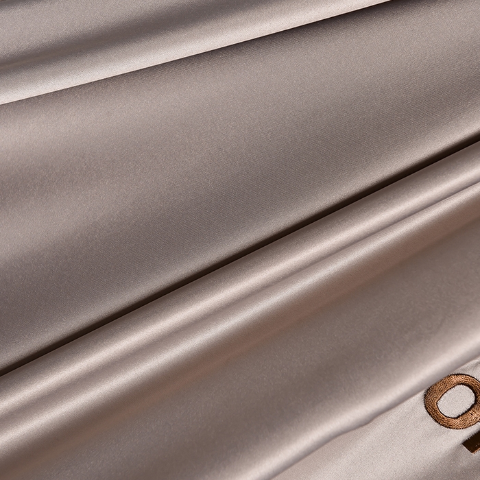 91家纺网 家纺一手货源 找家纺 首尔家纺 2026新款水洗真丝绣花四件套H系列 H-浅卡其