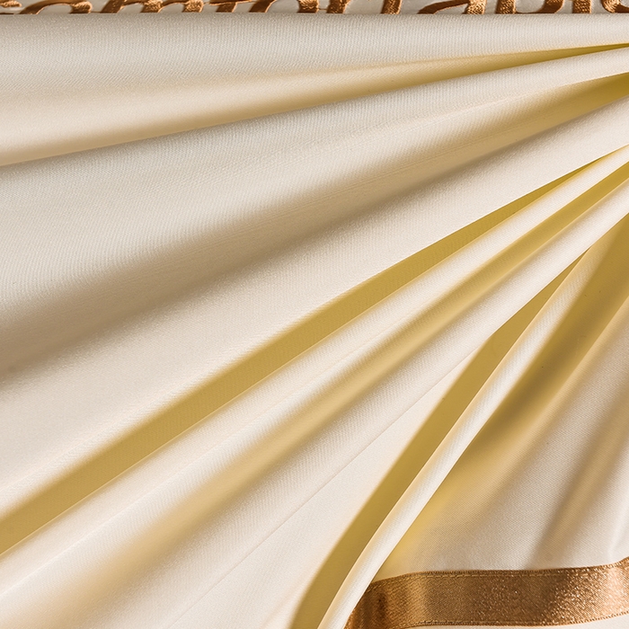 91家纺网 家纺一手货源 找家纺 首尔家纺 2026新款水洗真丝绣花四件套H系列 H-晴空白