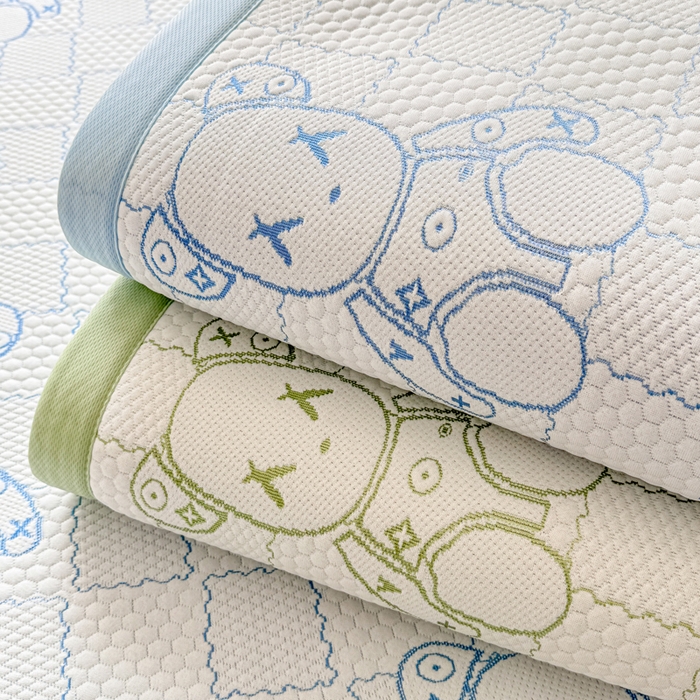 91家纺网 家纺一手货源 找家纺 家喜爱 2026新款冰感豆豆软凉席高克重加捻不起球-场景二 组合