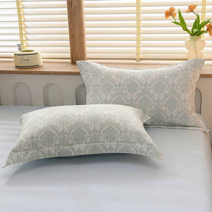 91家纺网 家纺一手货源 找家纺 圣靓家纺 2026新款清新水洗夏被被子被芯 春意