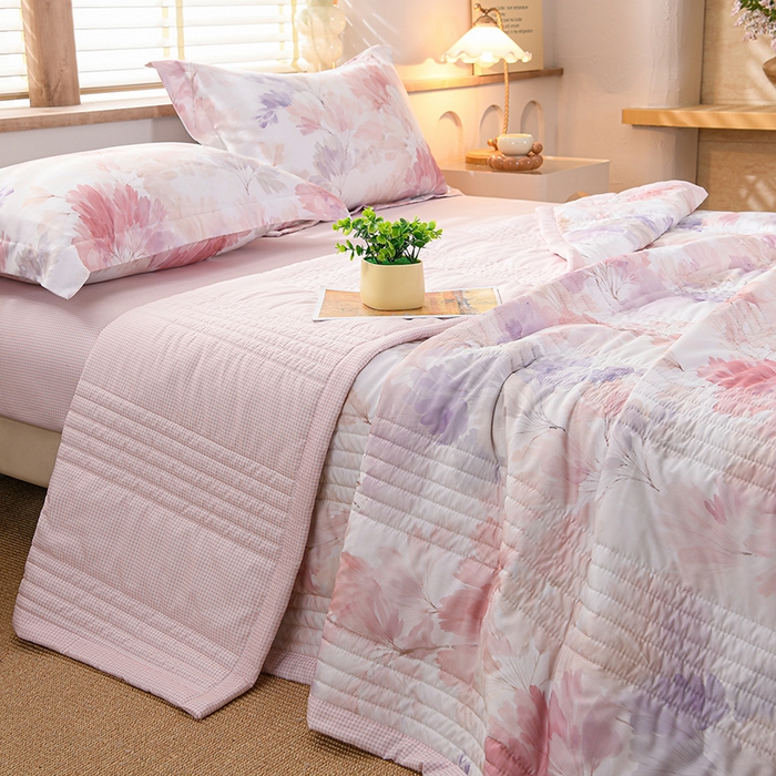 圣楚家纺 2026新款清新水洗夏被被子被芯 梦境