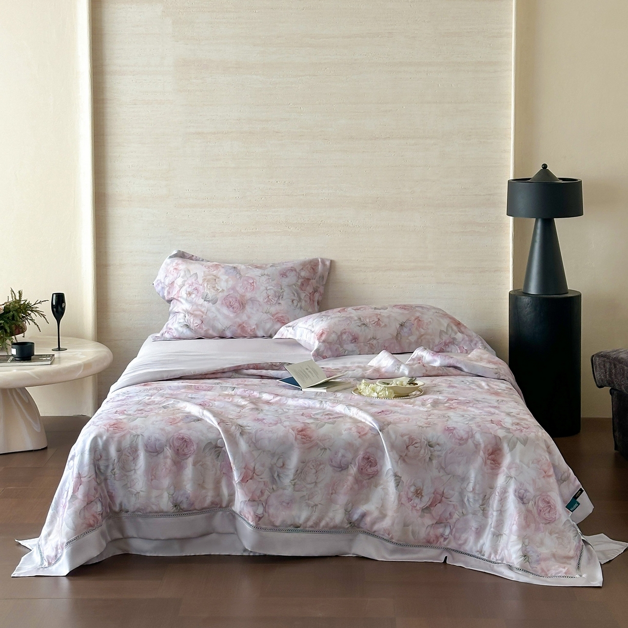 91家纺网 家纺一手货源 找家纺 （总）丽笙被芯 2026新款兰精天丝数码印花Naia镂空夏被夏凉被空调被