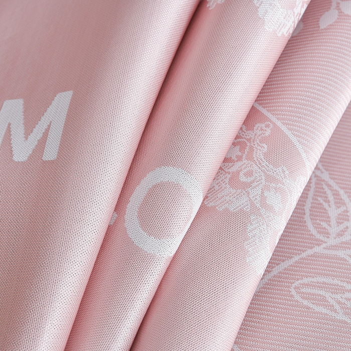 91家纺网 家纺一手货源 找家纺 小牛席业 2026新款PE凉感清新叶语冰丝席凉席席子 粉色