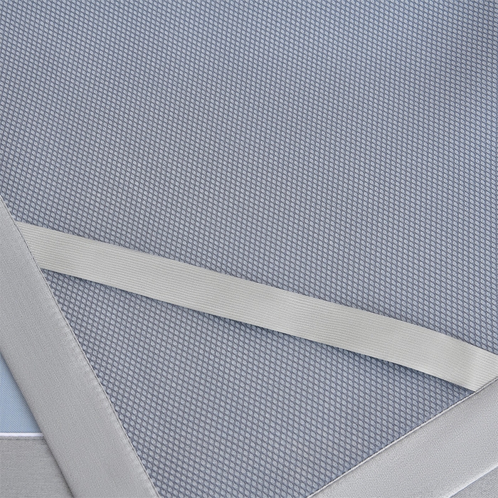 91家纺网 家纺一手货源 找家纺 小牛席业 2026新款PE凉感清新叶语冰丝席凉席席子 蓝色