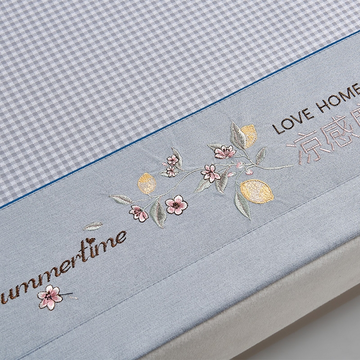 91家纺网 家纺一手货源 找家纺 （总）小牛席业 2026新款柠檬清凉冰丝席凉席席子