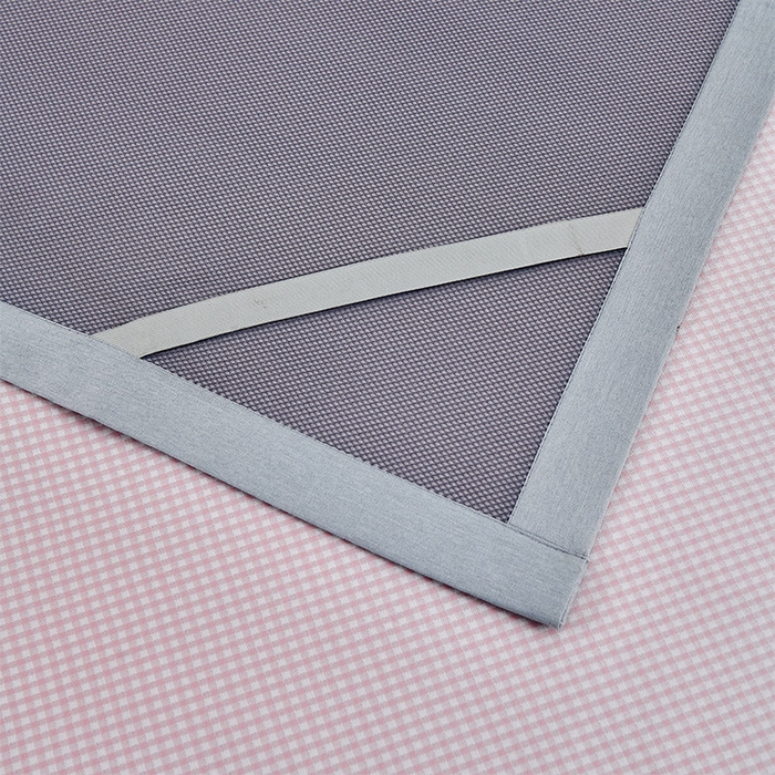 91家纺网 家纺一手货源 找家纺 小牛席业 2026新款柠檬清凉冰丝席凉席席子 粉色