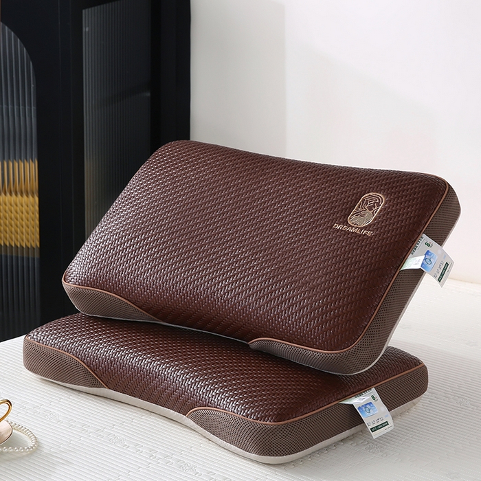 91家纺网 家纺一手货源 找家纺 （总）小牛席业 2026新款霸王藤立体记忆夏凉枕枕头枕芯