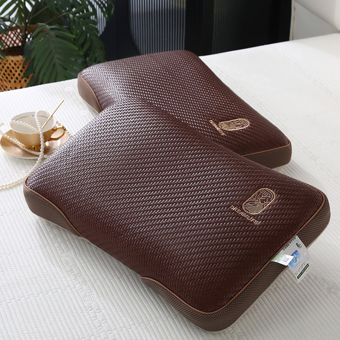 91家纺网 家纺一手货源 找家纺 （总）小牛席业 2026新款霸王藤立体记忆夏凉枕枕头枕芯