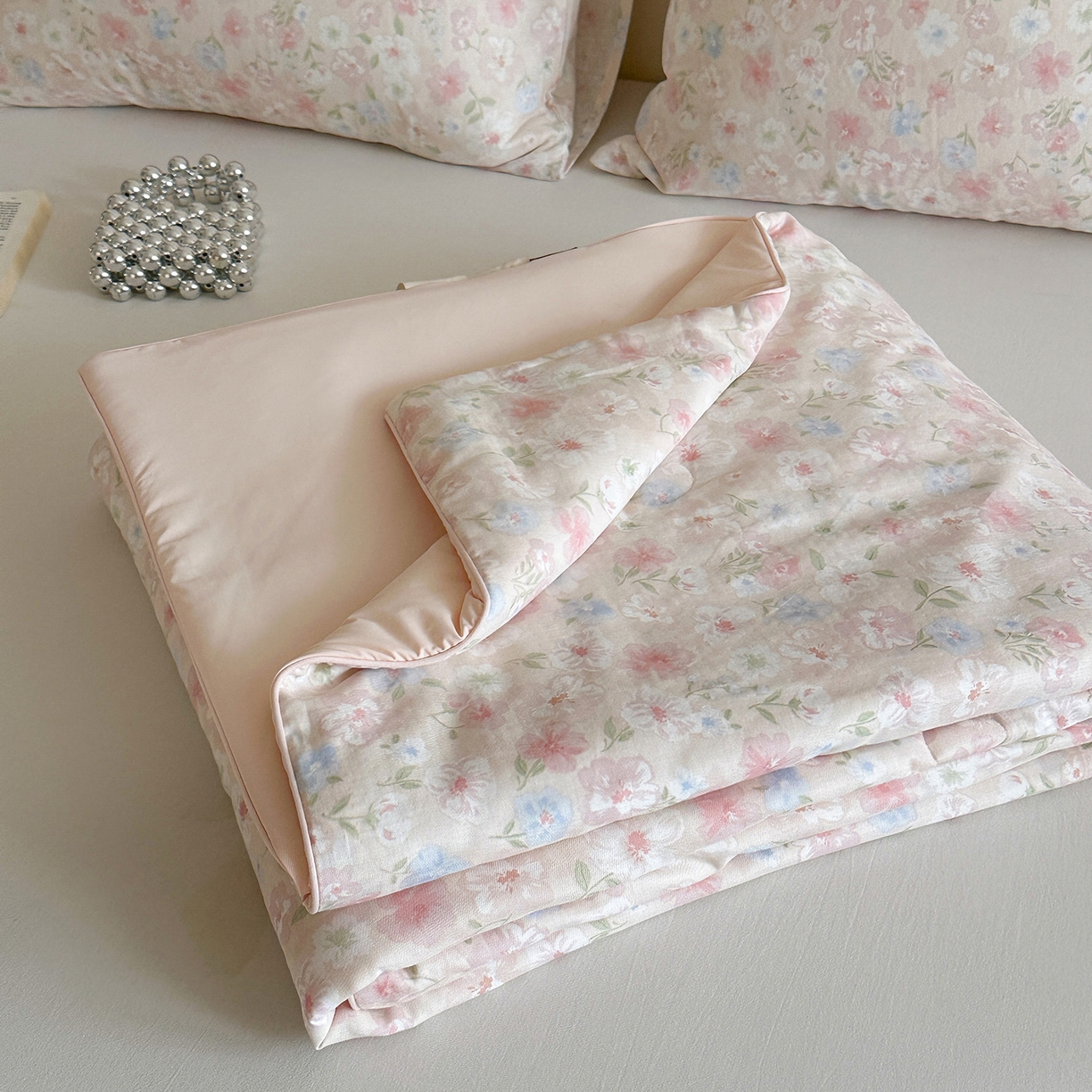 91家纺网 家纺一手货源 找家纺 （总）麦伦家居 2026新品双层纱小冰皮夏被夏凉被空调被