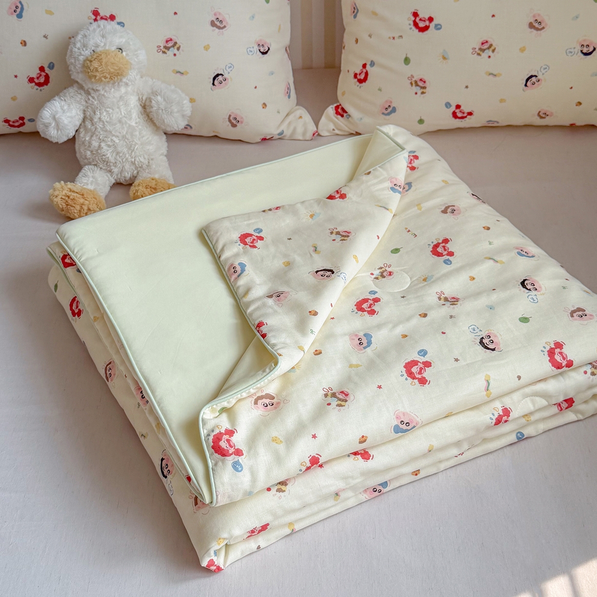 麦伦家居 2026新品双层纱小冰皮夏被夏凉被空调被 小新新