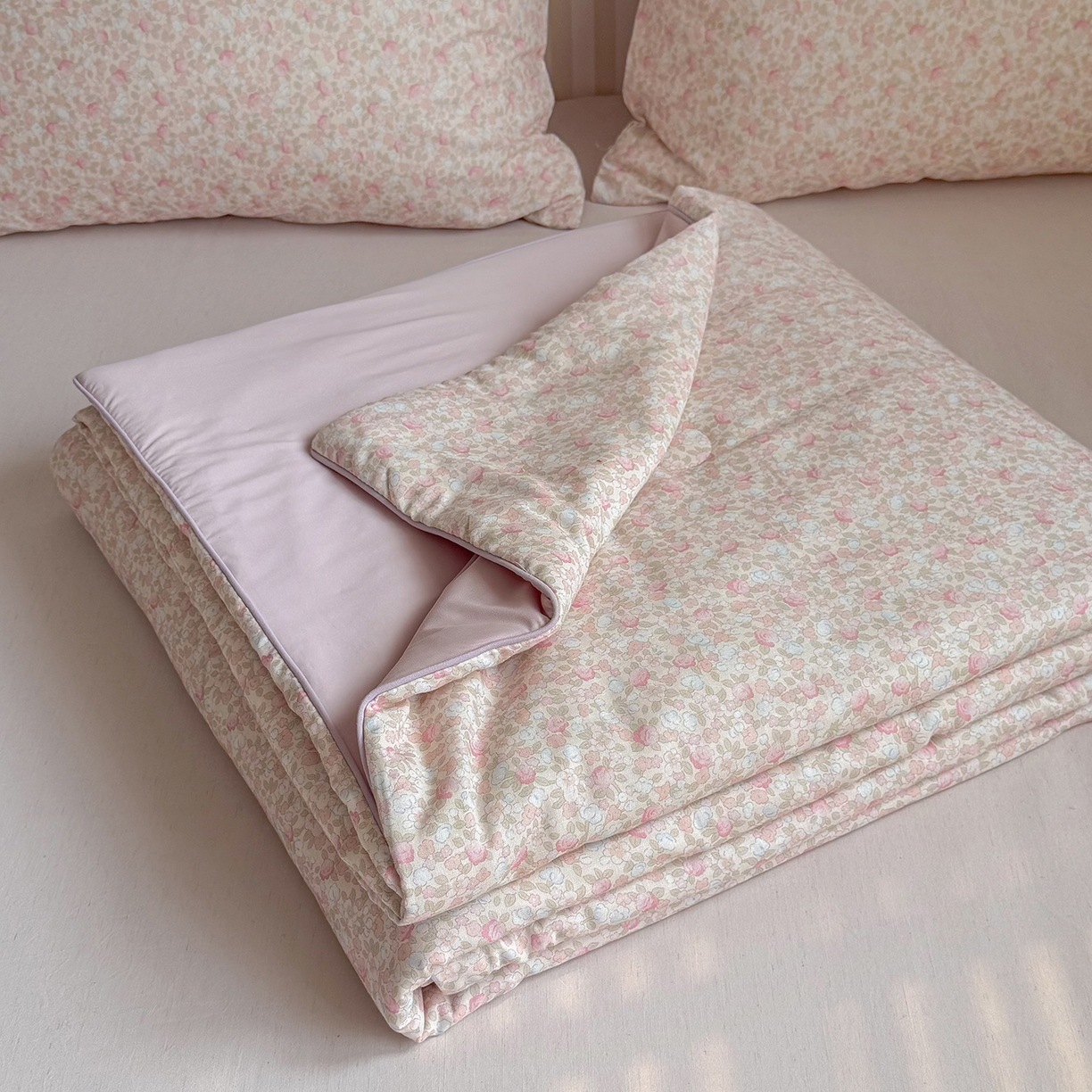 91家纺网 家纺一手货源 找家纺 （总）麦伦家居 2026新品双层纱小冰皮夏被夏凉被空调被