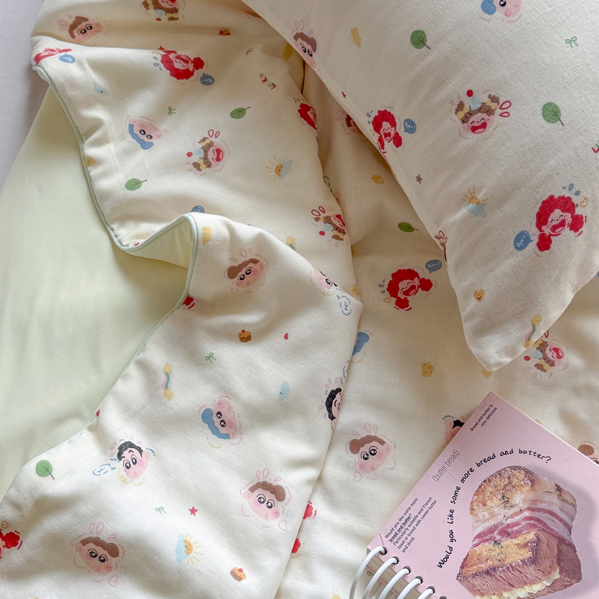 91家纺网 家纺一手货源 找家纺 麦伦家居 2026新品双层纱小冰皮夏被夏凉被空调被 小新新