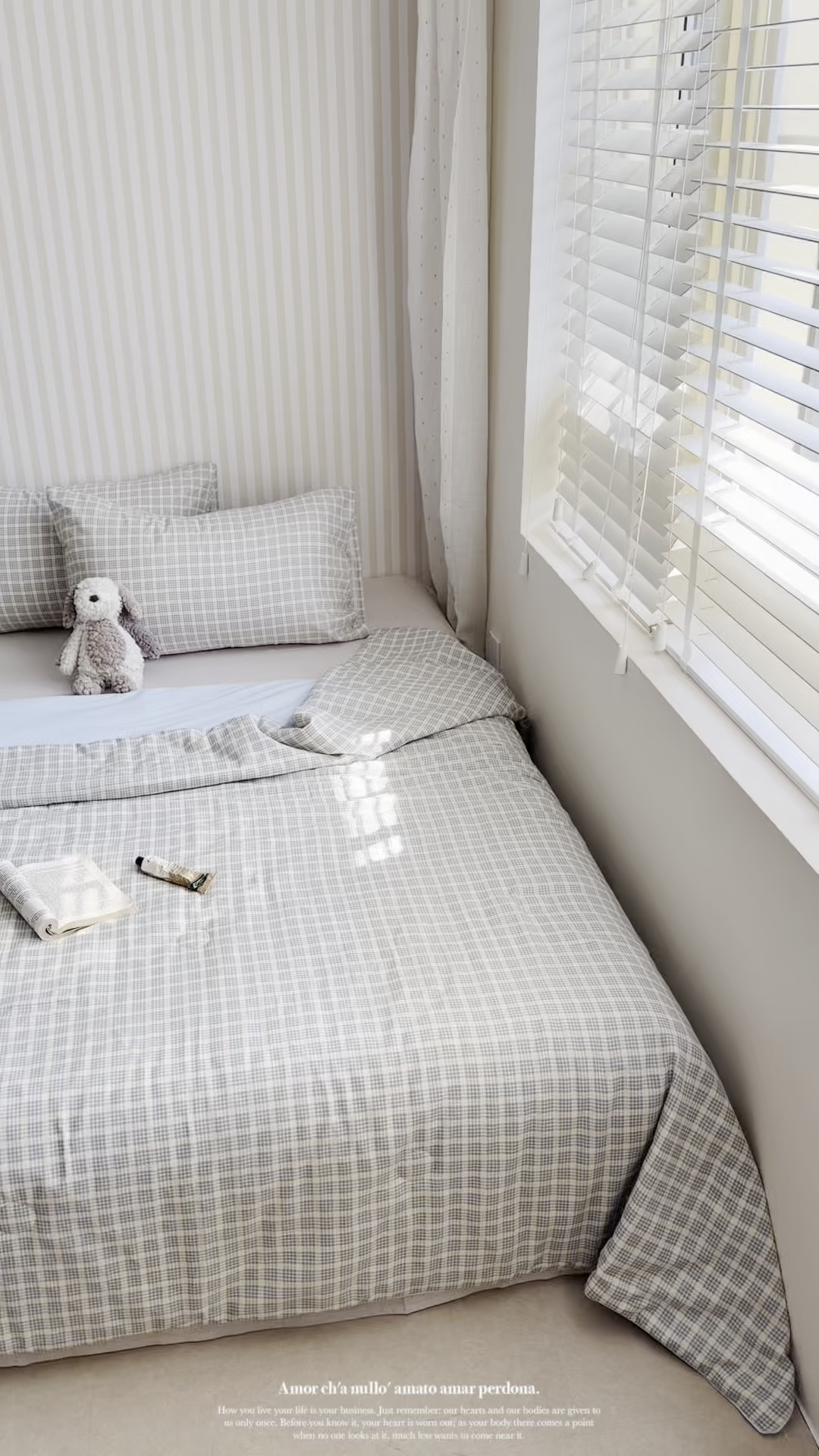 91家纺网 家纺一手货源 找家纺 麦伦家居 2026新品双层纱小冰皮夏被夏凉被空调被 方格蓝