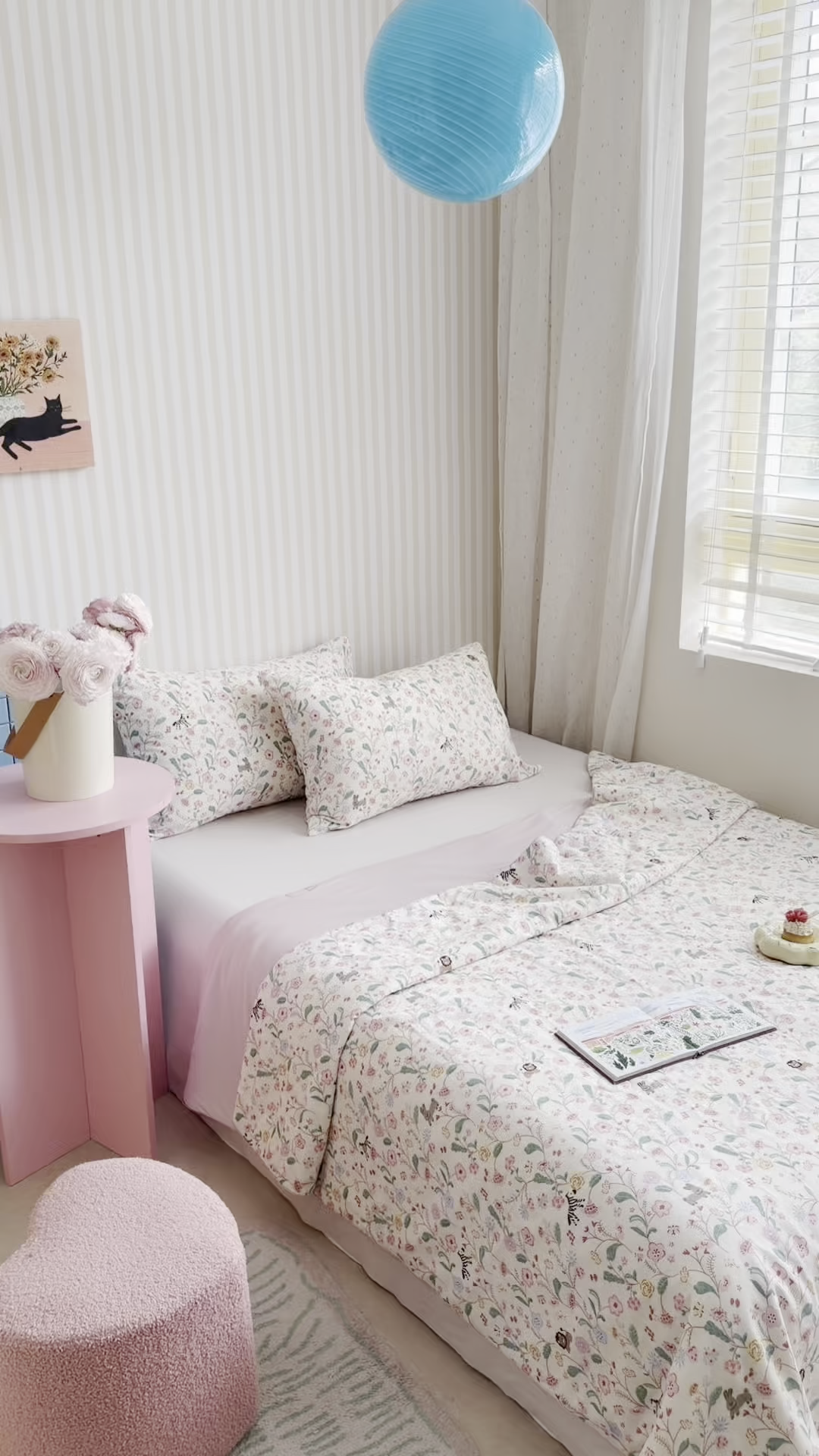 91家纺网 家纺一手货源 找家纺 麦伦家居 2026新品双层纱小冰皮夏被夏凉被空调被 浅夏花藤