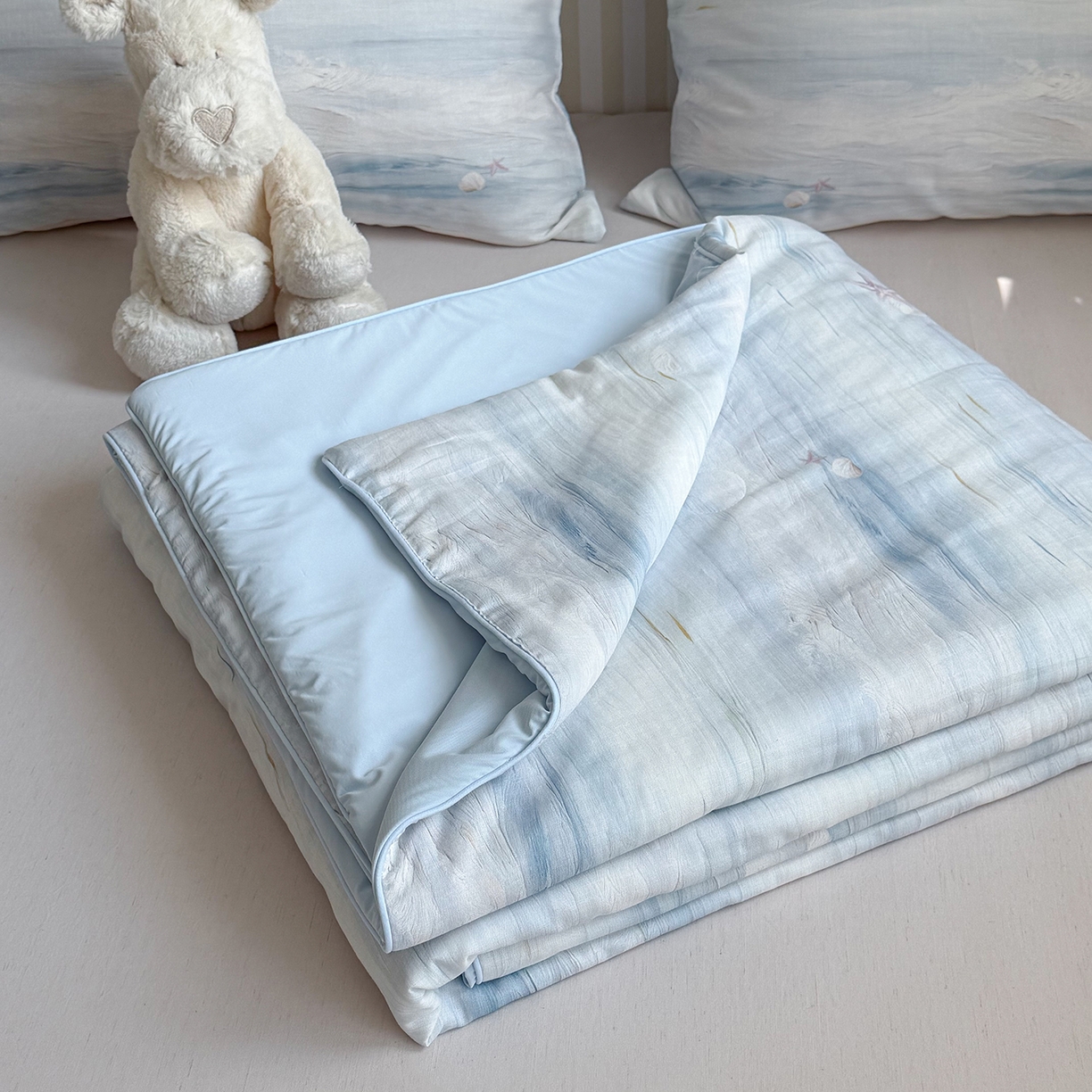 91家纺网 家纺一手货源 找家纺 （总）麦伦家居 2026新品双层纱小冰皮夏被夏凉被空调被