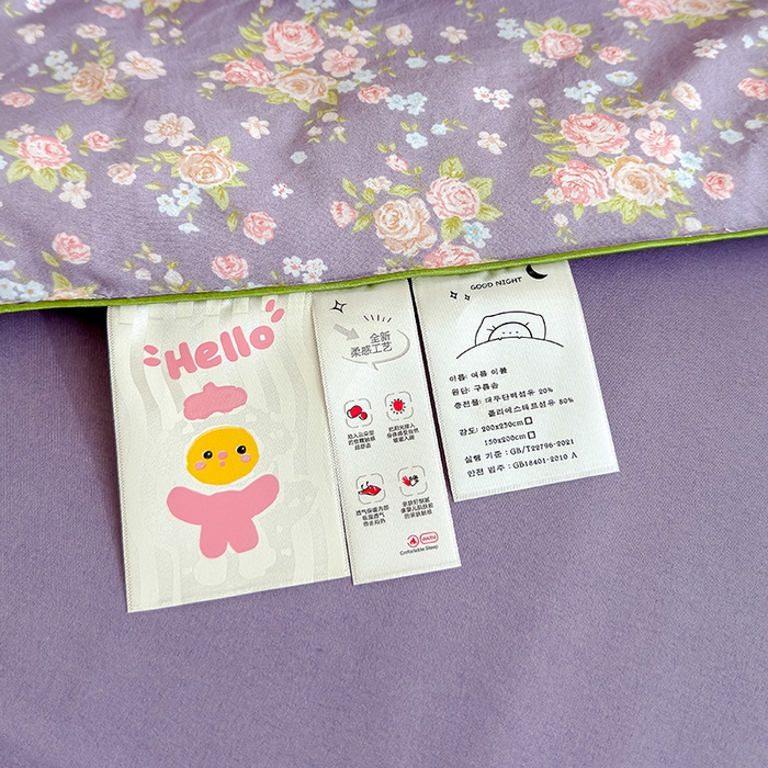 91家纺网 家纺一手货源 找家纺 美派 2026新款古法水洗云朵棉云感纱夏被夏凉被空调被 花艺梦境